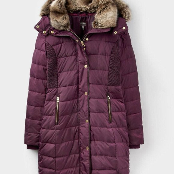 joules girls padded coat